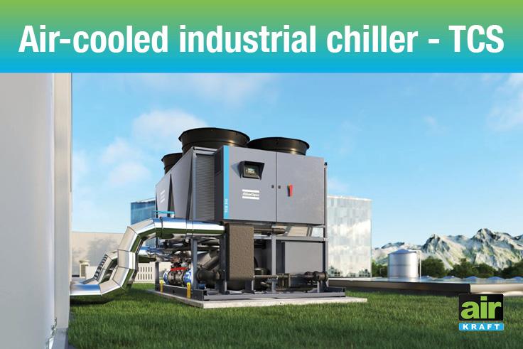 Cutting-Edge Air-Cooled Multiscroll Industrial Chillers  TCS