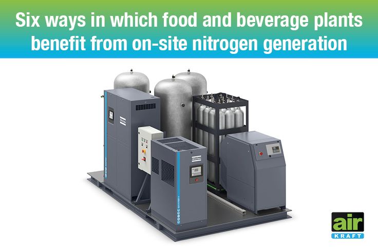 On-Site Nitrogen Generation For Food And Beverage Plants